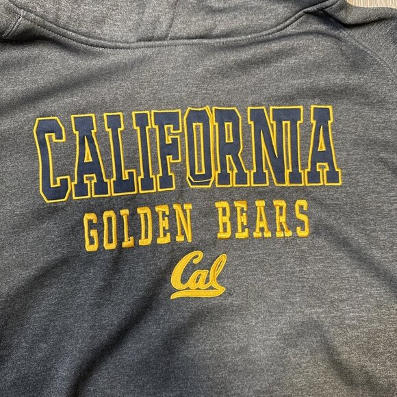 California Golden Bears Hoodie Men 3X Gray Hoodie Sweatshirt Pullover NCAA - Picture 4 of 15
